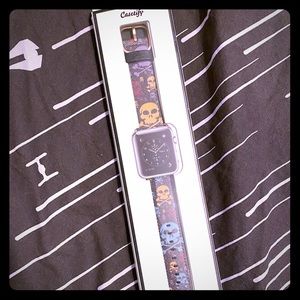 Saffiano leather Apple Watch band 42mm - NIB